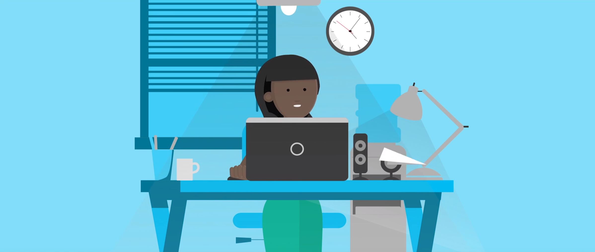 2D character animation image 3 for Microsoft Innovation - retail project