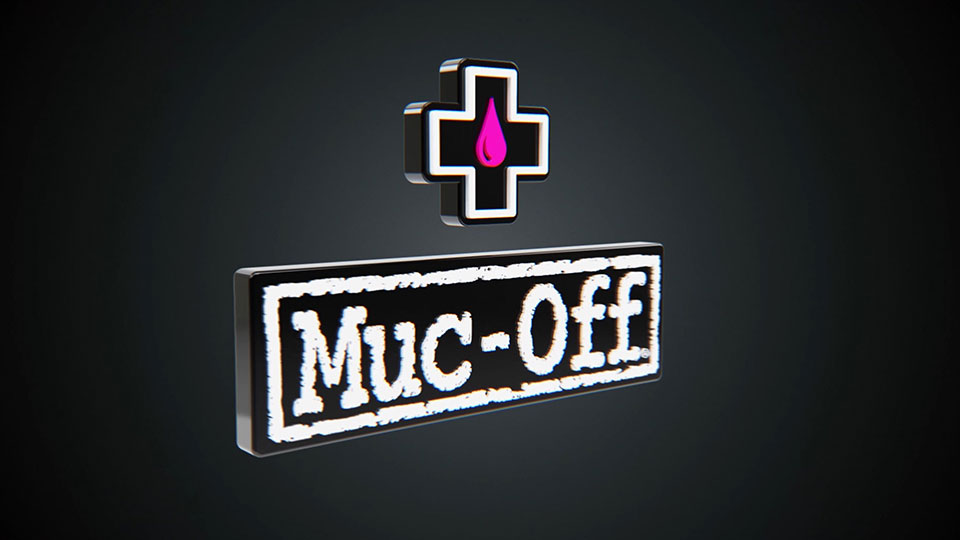 Freelance Animator Adam Wilkes Muc-Off logo